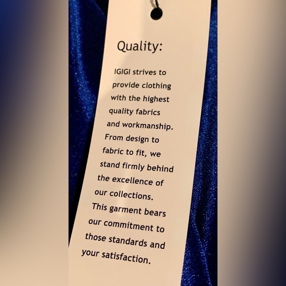 Igigi Wrap Jacket Blouse Plus 24 Blue True Wrap, Wide Lapels, Snap Adjust Buckle - Picture 13 of 16